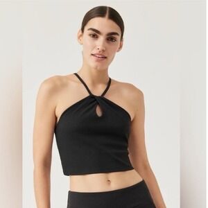 Outdoor Voices SuperForm Rib Halter Black XL